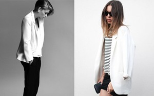 Tư vấn mặc đẹp: 5 gợi ý kết hợp thời trang công sở mới mẻ cùng blazer trắng